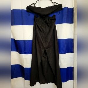 Strapless Black Dress